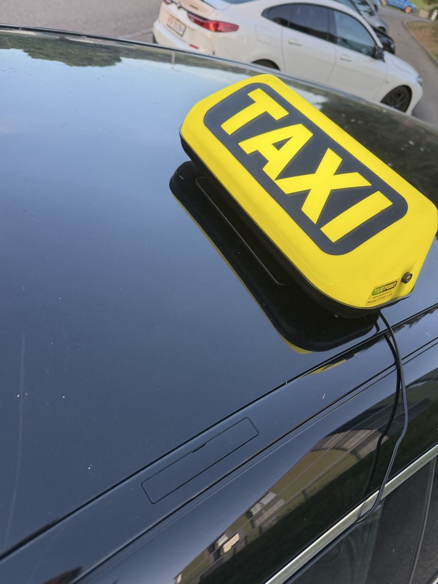 Schilder: Taxi Lampe – Gebraucht aus Winterthur von RN-789 3