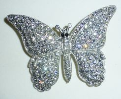 Art-Deco-Brosche aus den 1930er Jahren 'Schmetterling'