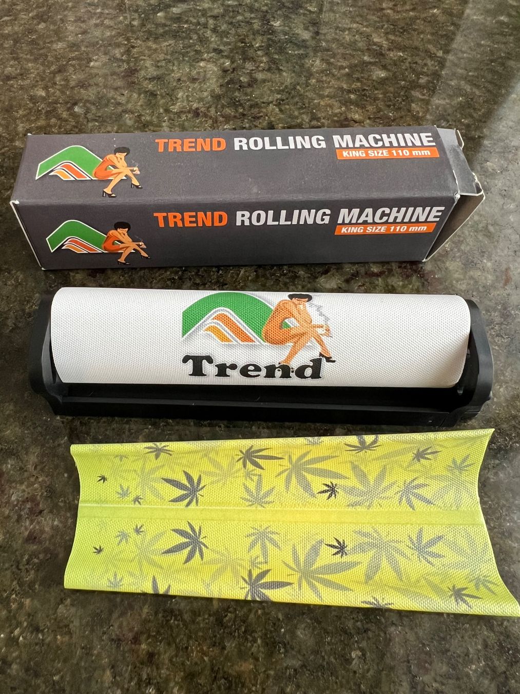 Tutte le macchine: Trend King Size 110mm Rolling Machine-Neu mit Box! – Nuovo e nell'imballaggio originale da Neftenbach venduto da ernach