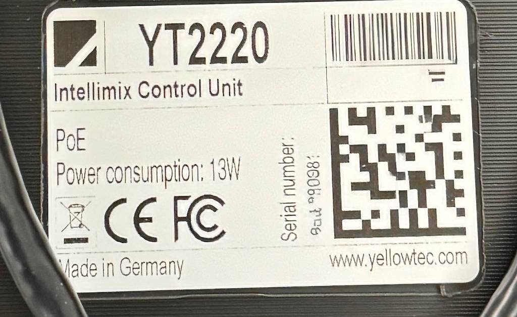 Console di mixaggio: Yellowtec Intellimix YT2220 Broadcast Studio Mischpult – Usato da Bern venduto da Mjaltori 1