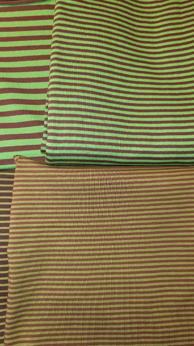 Tessuti: 4m Jersey-Paket Streifen – Nuovo (secondo la descrizione) da Madiswil venduto da fabrics 1