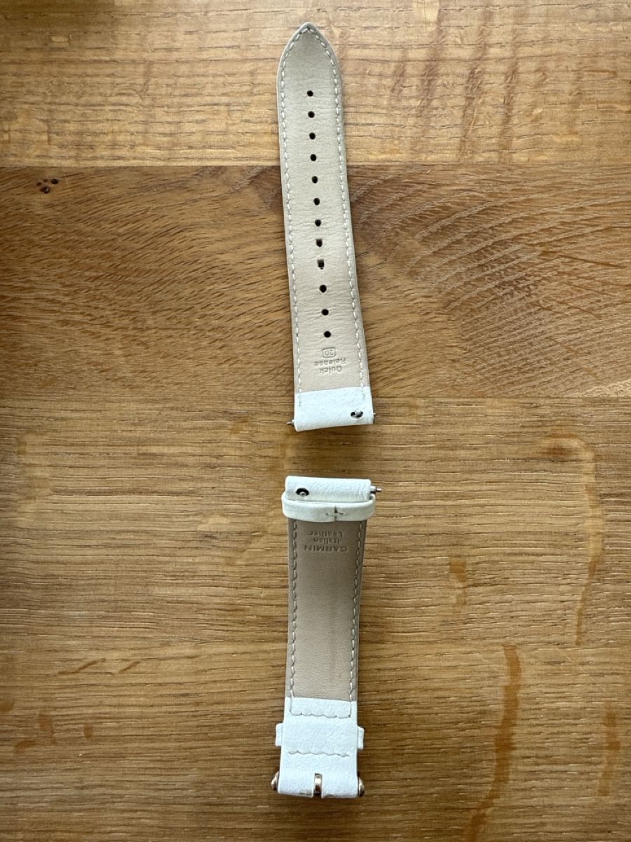 Bracciali & Braccialetti: Garmin Quick Release 20mm Uhrenarmband echtes Leder – Usato da Rorschach venduto da mamawa 1