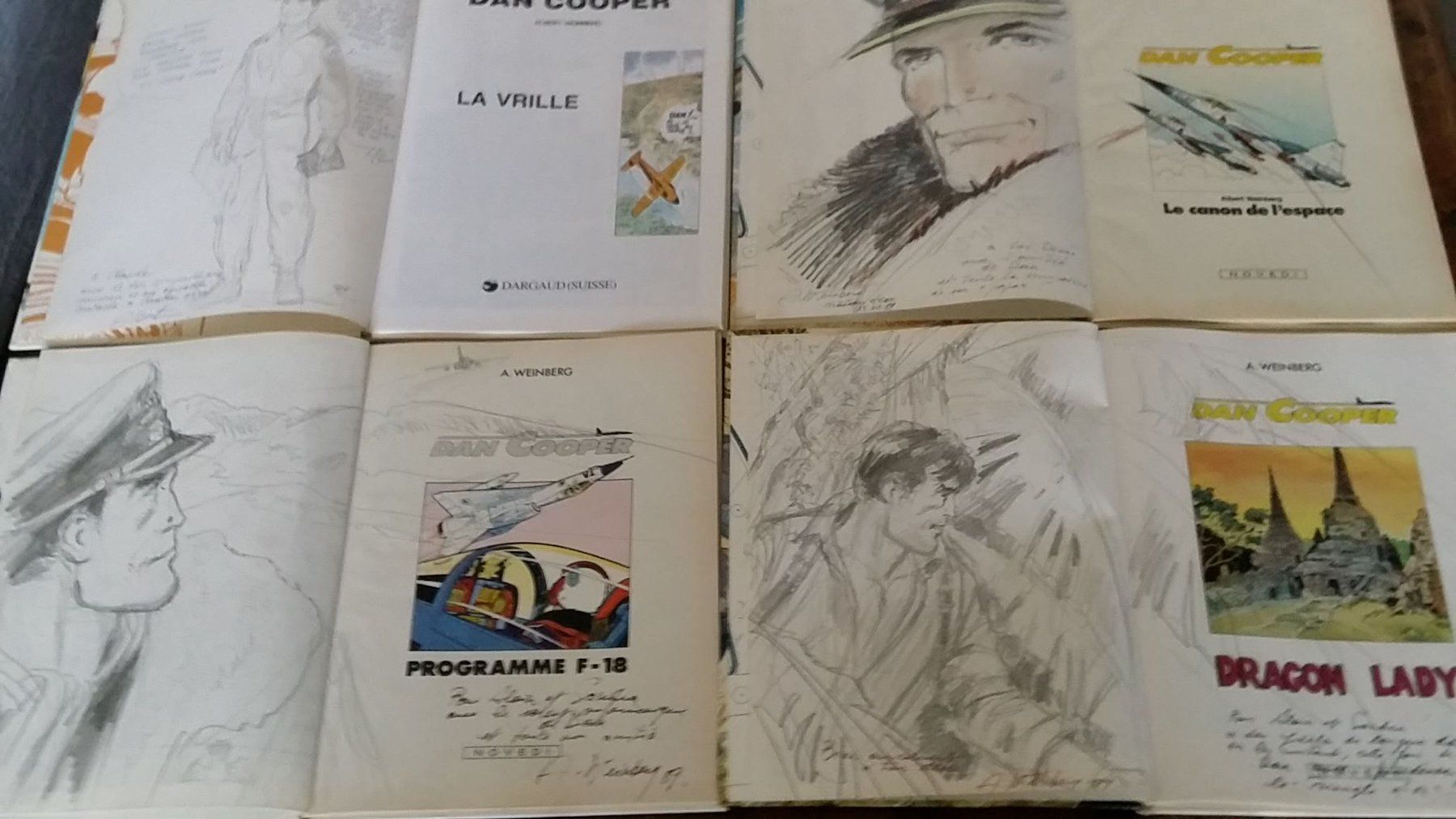 Comics: BD Dan Cooper A. Weinberg signé, dessin original, daté – Gebraucht aus Epagny von Kariba 3