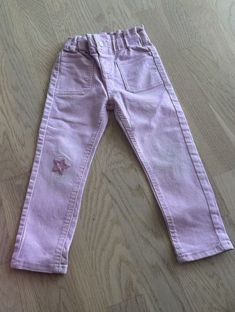 Hose/Jeans rosa Grösse 104 Lily & Dan guter Zustand