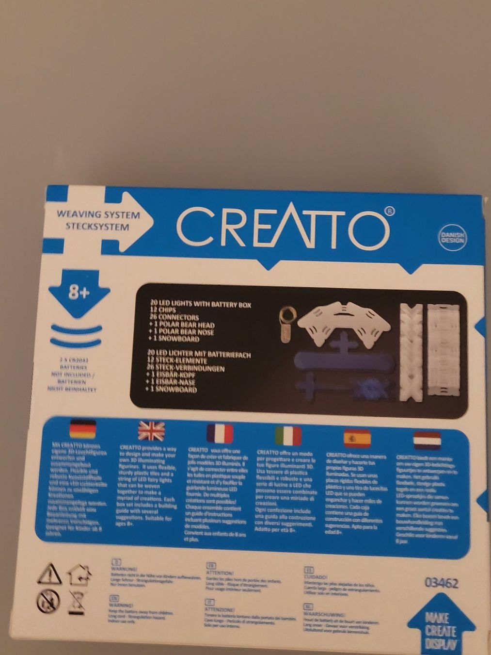 Puzzle: Creatto Polar 4 in1 Eisbär mit  20 Led / 41 PCS – Nuovo e nell'imballaggio originale da Oberuzwil venduto da aseinkaufswelt 1