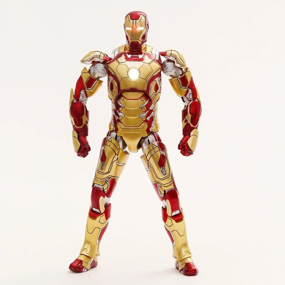 Statuette: ZD Toys Actionfigur "Iron Man Mark 42" – Nuovo e nell'imballaggio originale da Olten venduto da SunsetRainman 5