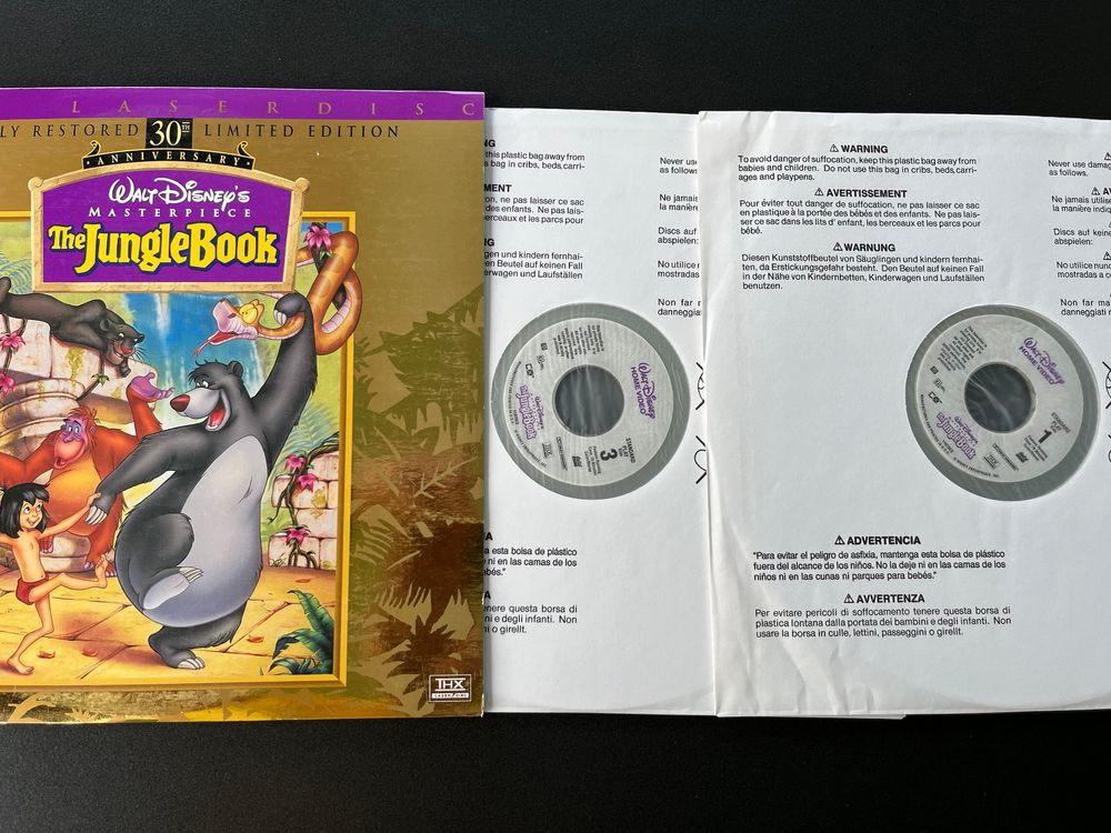 Laserdisc The Jungle Book (CAV / THX) | Kaufen auf Ricardo