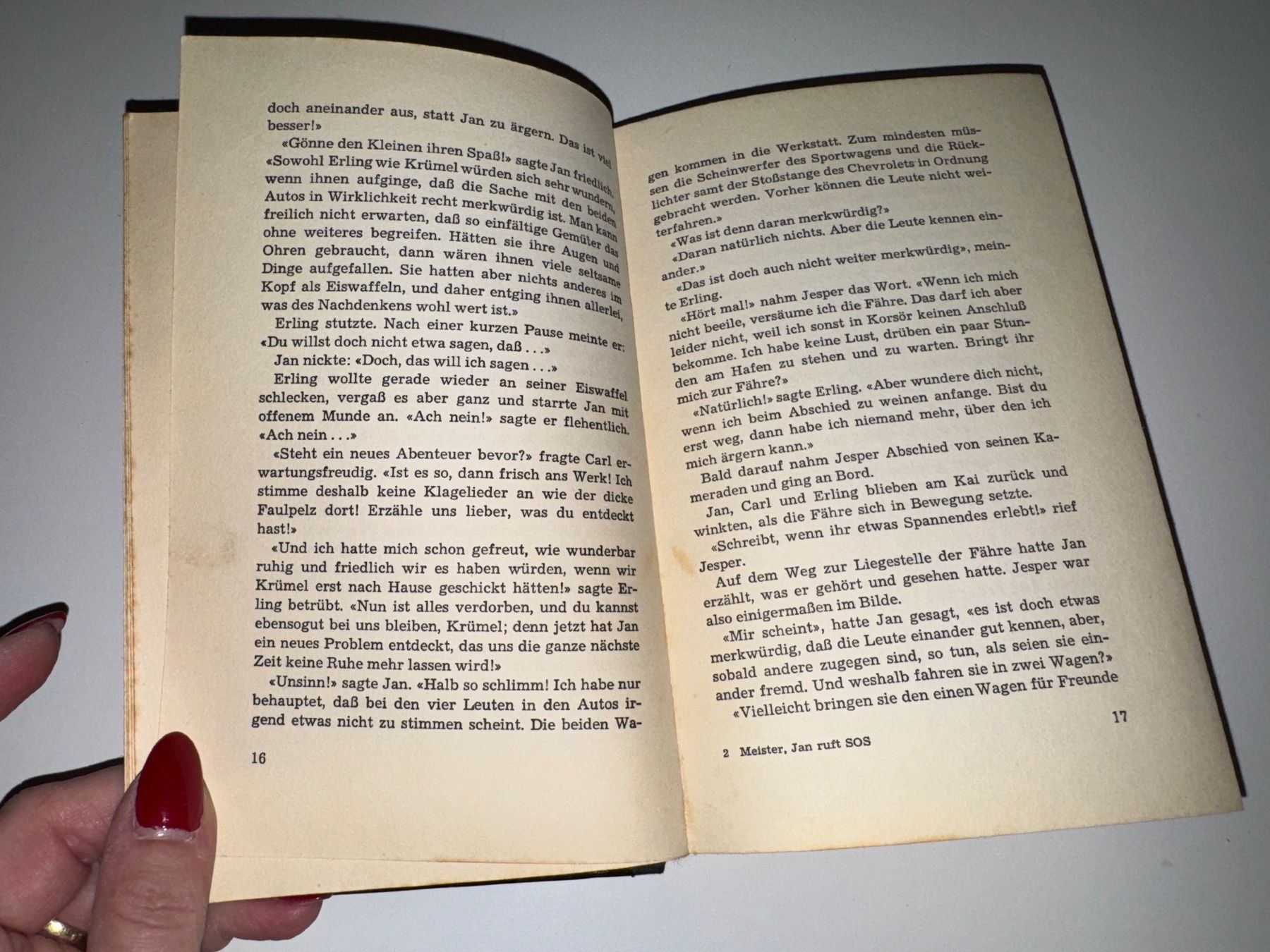 Libri: BUCH: Jan ruft SOS – Usato da Grosswangen venduto da Kleine.Knoepfe 3