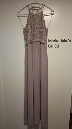 Elegantes Abendkleid Jake's Gr. 38 mit Pailletten
