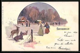 Lausanne-Sauvabelin, Schlittschuhläufer