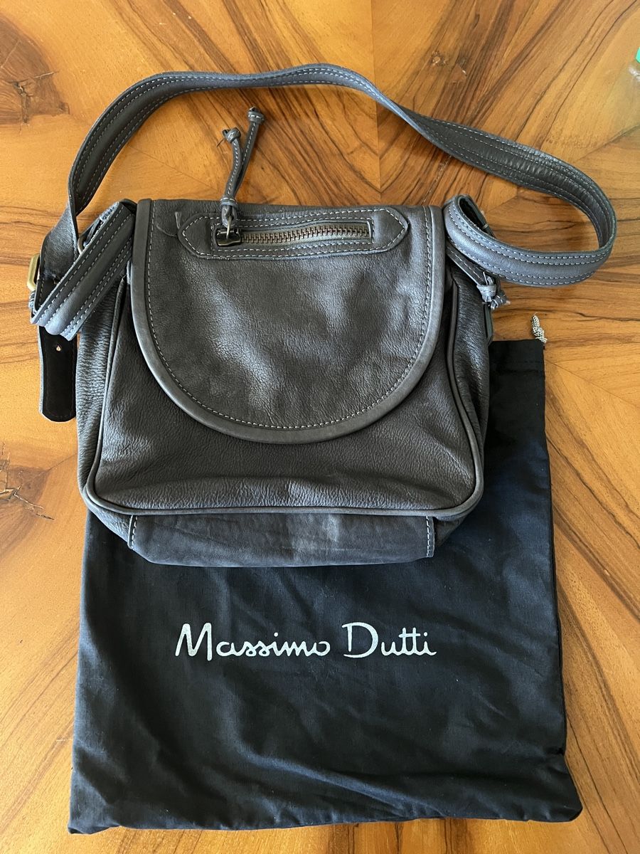 Massimo Dutti Borse da donna: Massimo Dutti Umhängetasche grau – Usato da Zürich venduto da Phoebeli