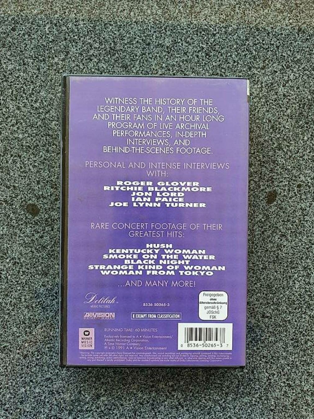 Alle VHS: Deep Purple Vhs Film – Gebraucht aus Herznach von kayley09 1