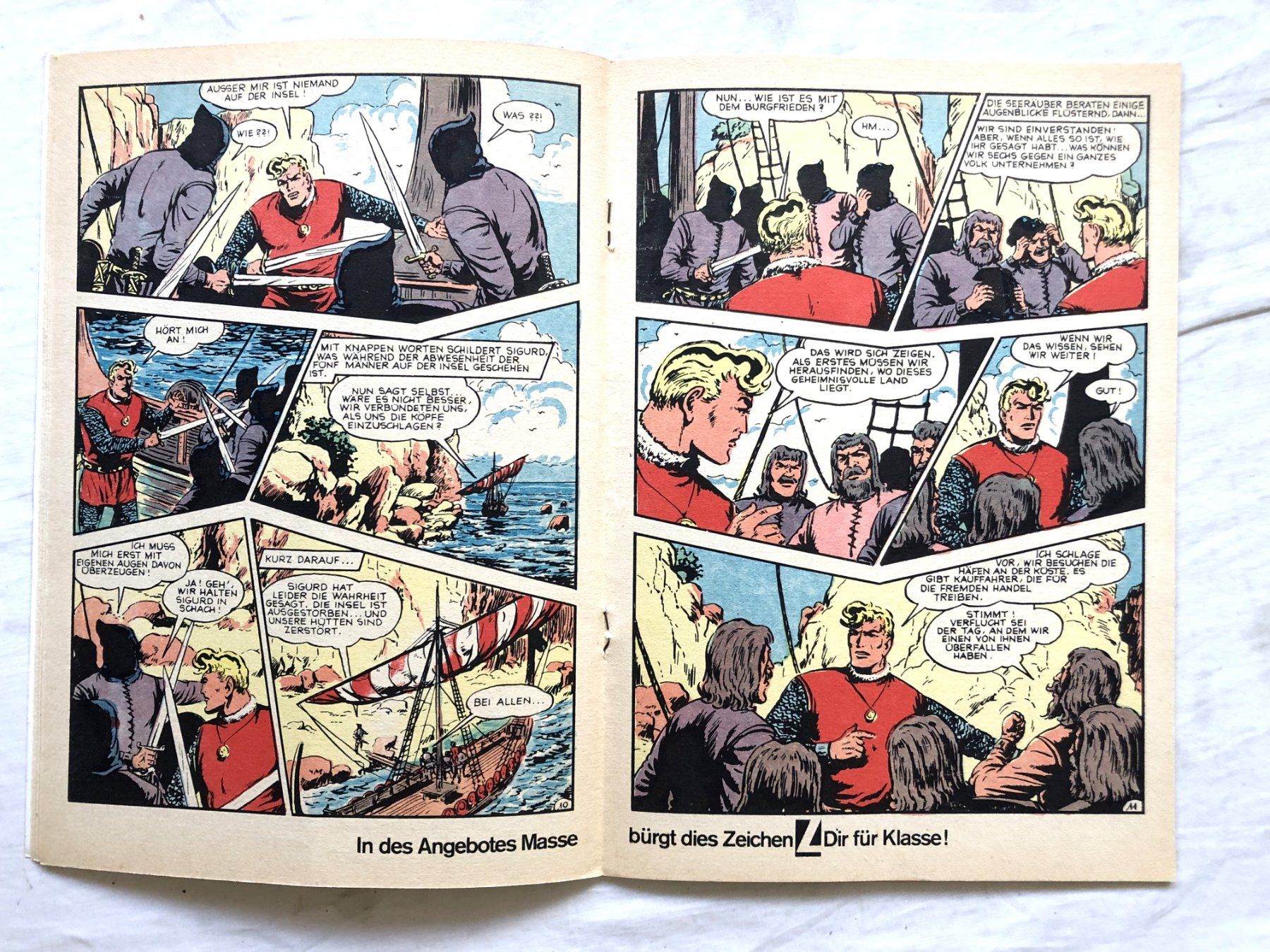 Fumetti: SIGURD - DER RITTERLICHE HELD - Nr.185 – Usato da Schaffhausen venduto da durruti 2