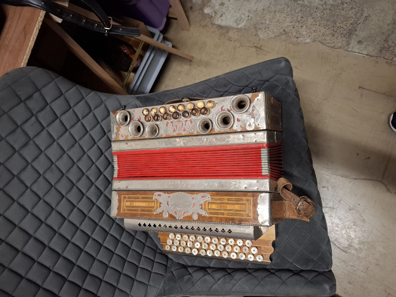 Musikinstrumente: accordéon autrichiennee – Gebraucht aus Villeneuve von BibiVintage 3