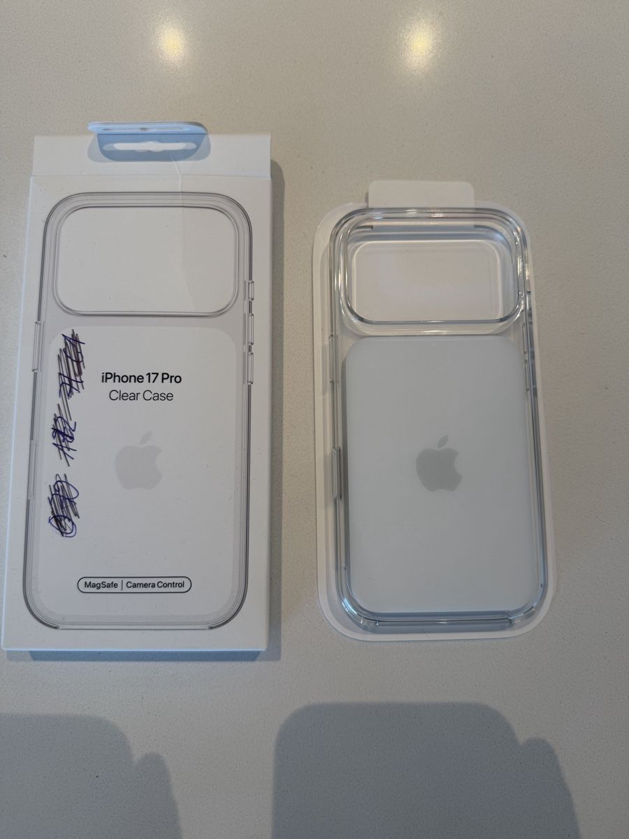 Apple Covers & Schutzfolien: IPHONE 17 PRO CLEAR CASE MAGSAFE TRANSPARENT NEW – Neu (gemäss Beschreibung) aus Nürensdorf von Floriiiiin