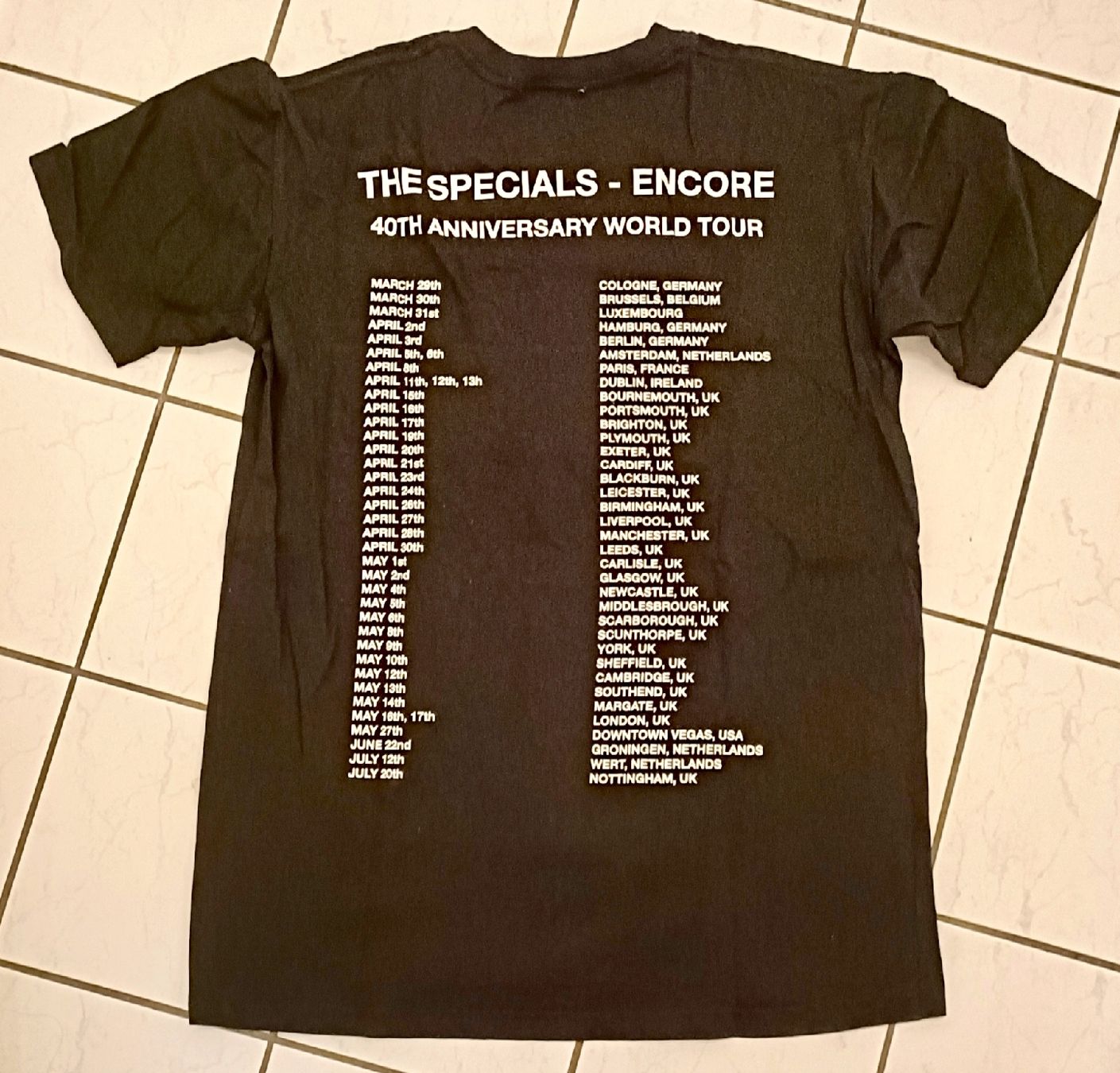T-shirt: THE SPECIALS Bandshirt S – Usato da Luzern venduto da cryptonic79 1