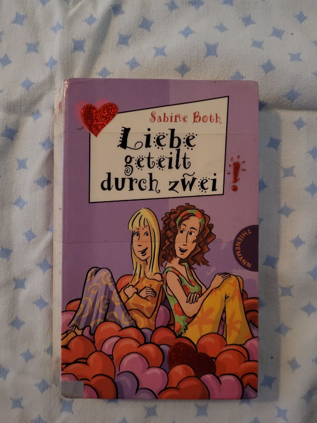 Libri: Jugendbuch "Liebe geteilt durch zwei" – Usato da Perlen venduto da Safari_23