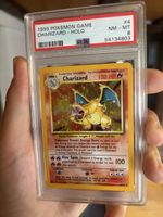 Charizard, Base Set Holo, PSA 8, 1999 Vintage