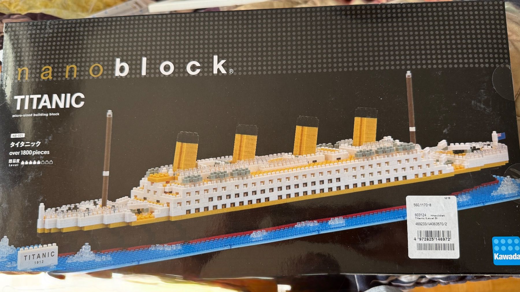 Nanoblock Kit di costruzioni: Titanic Nanoblock Delux – Nuovo e nell'imballaggio originale da Rüti ZH venduto da Meke 1