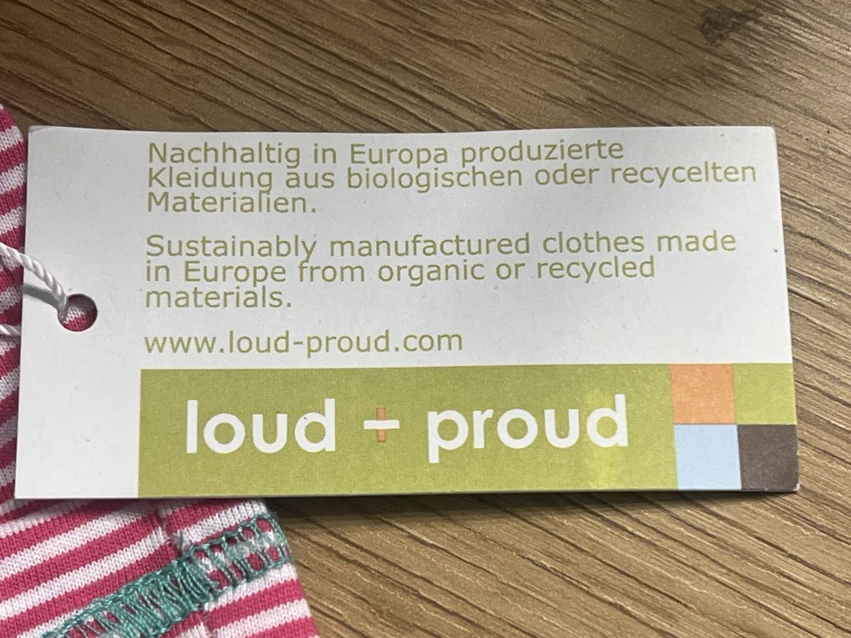 Loud Proud Kleiderpakete & -sets: Nachhaltig loud proud 74/80 – Neu und originalverpackt aus Triesen von Yellow1818 1