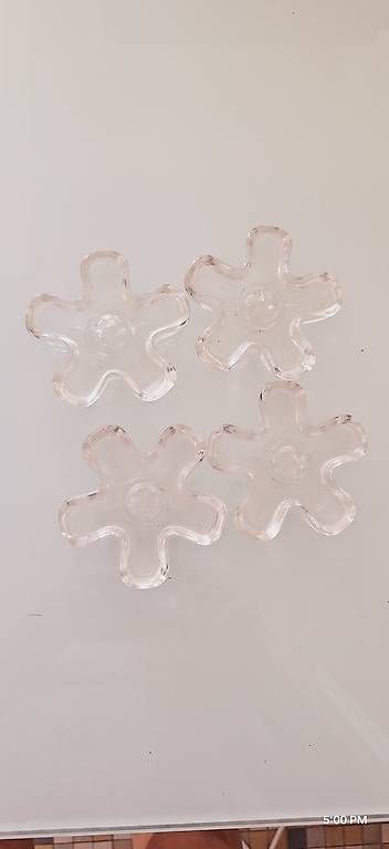 Portacandele: Bougeoirs en verre – Usato da Renens VD venduto da hofer023