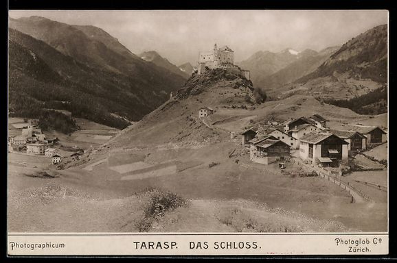 Ansichtskarten: AK Tarasp, Das Schloss – Gebraucht aus Berlin von bartko-reher