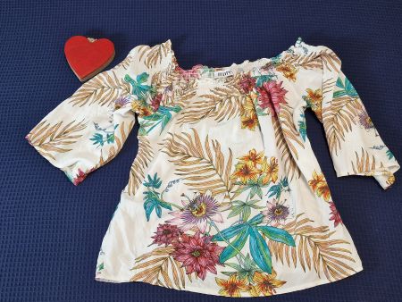 Bluse marée bunt florales Muster Grösse S guter Zustand