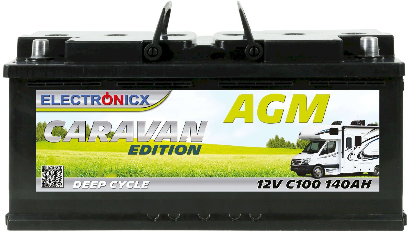 Accus & piles: Electronicx Caravan Batterie 140 AH 12V – Neuf avec emballage d'origine à Bottighofen par zaap 1