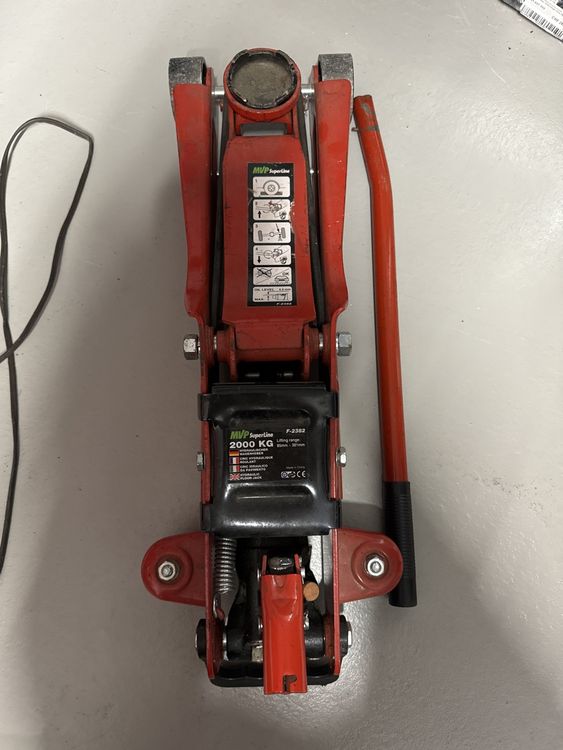 Draper Rangierwagenheber 2,25 T – Hubbereich 75–505 Mm | Mit Schnellhub & Gummi-Schabracke