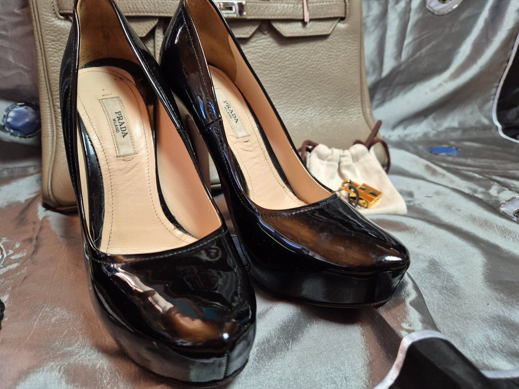 Prada Scarpe da donna: PRADA escarpins en cuir Prada - taille: EU 36 – Usato da Essertes venduto da onezoneplay 8