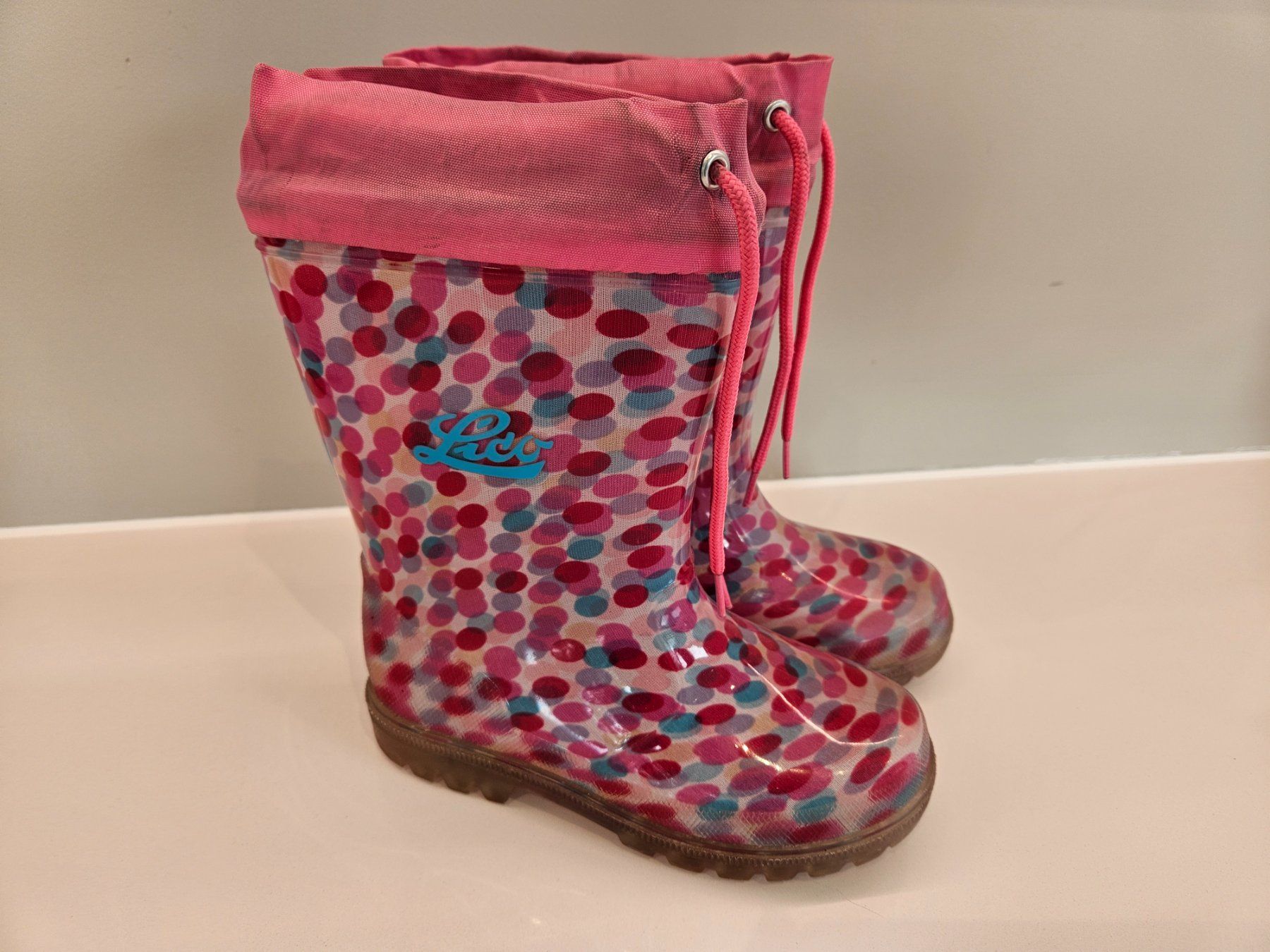 Scarpe per ragazze: Lico-Blink-Gummistiefel Gr. 28 – Usato da Herrliberg venduto da Jummi
