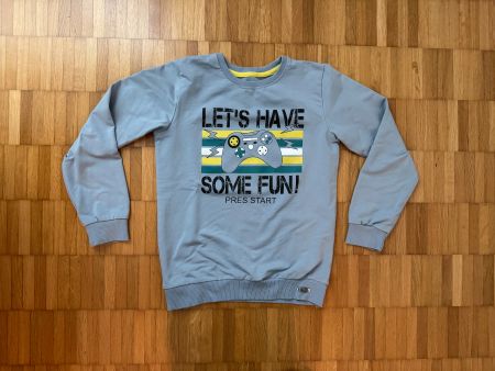 Jungenpullover "Let's have some fun" Gr. 134/140