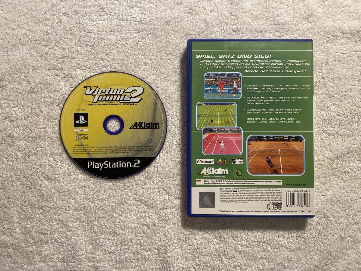 Sony Giochi: Virtua Tennis 2 PS2 – Usato da Reichenbach i. K. venduto da Daniel840 1