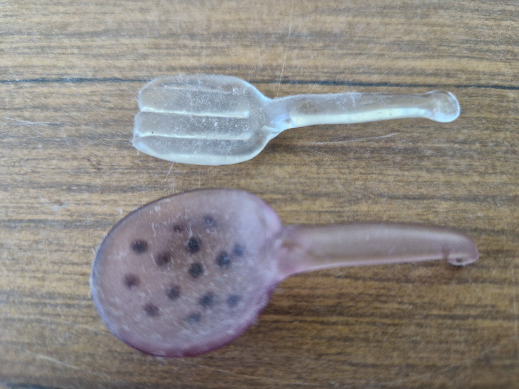 Spielzeuge: Kaufmannsladen Schöpfkellen Glas – Gebraucht aus Mörschwil von lindaswunderkiste 1