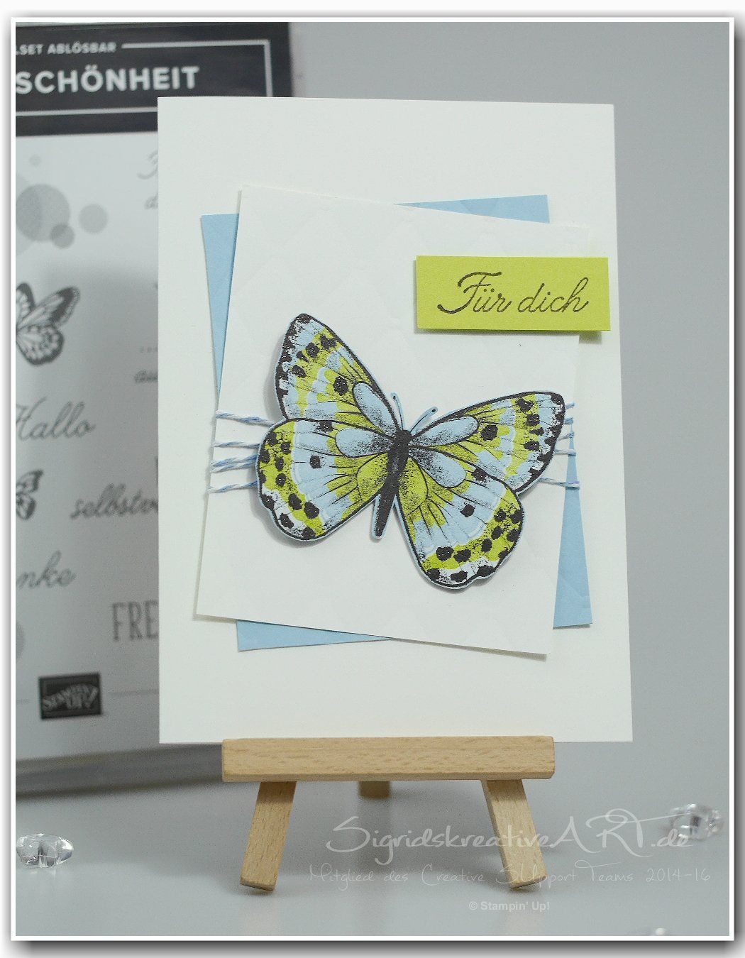 Stampin' up! Carta: Stampin up Designerpapier "Schmetterlingsvielfalt" – Nuovo (secondo la descrizione) da Frauenkappelen venduto da evangelina78 5