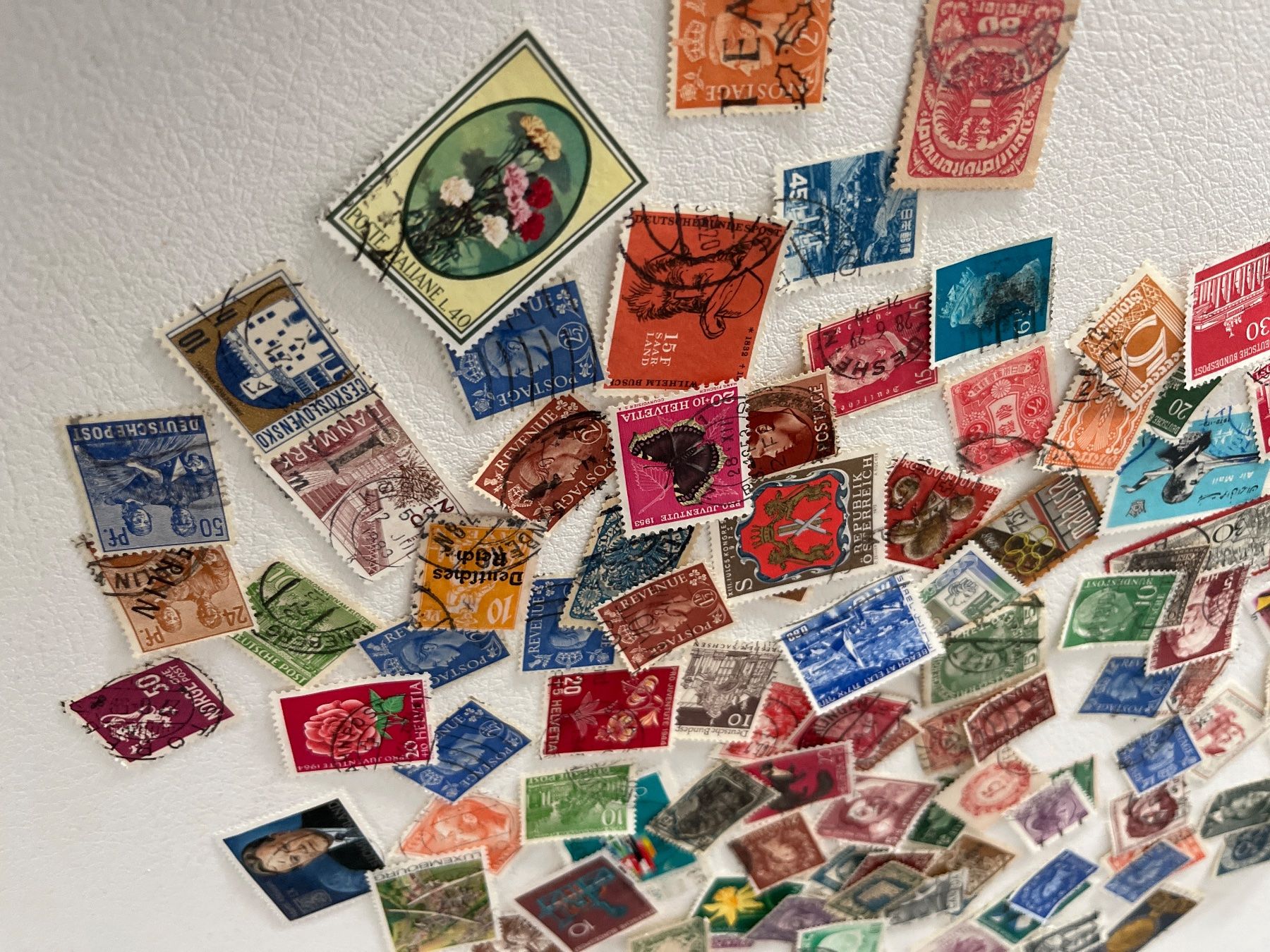 Tutti i francobolli: Lot 14: Lot mit Mix Briefmarke – Usato da Chiasso venduto da AzenYa 2