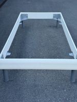 lit 1 place contour blanc 