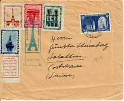 Brief, Frankreich 1949