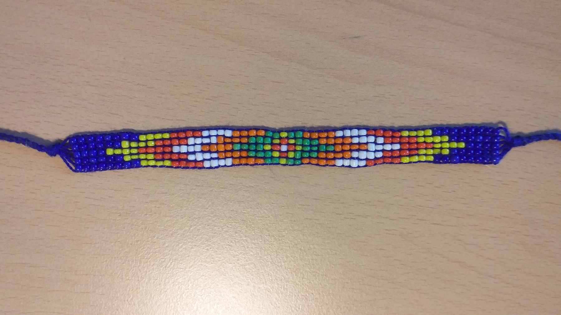 Bracciali & Braccialetti: Gewobenes Perlenarmband – Nuovo (secondo la descrizione) da Schindellegi venduto da nin_7njd 1
