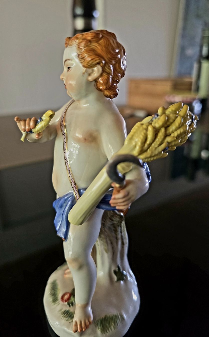 Statuette: Meissen Putto, der Sommer – Usato da Opfikon venduto da koiliebhaber 6