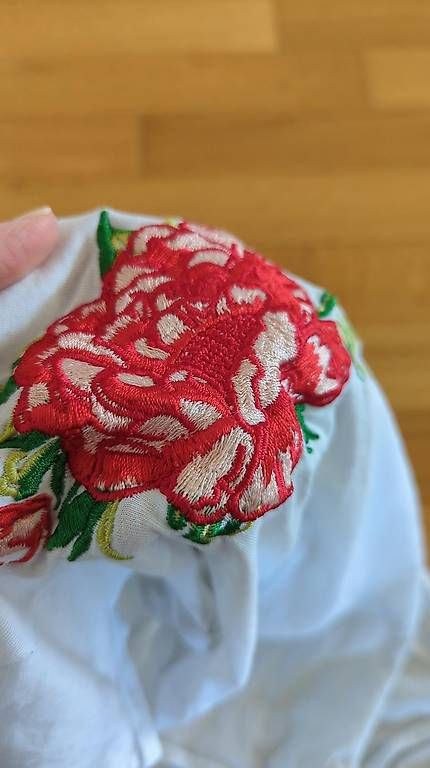 T-Shirts: Blumen-Shirt, Grösse S – Gebraucht aus Zollikofen von Debern_ 1