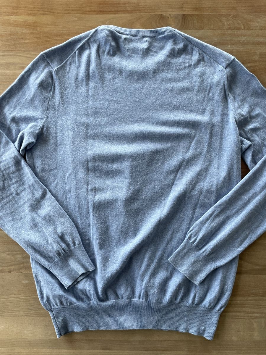 Ralph Lauren Maglioni & Felpe: Ralph Lauren Sweater, Pullover- Sky Blue, Slim Fit, Cotton – Usato da Oberhofen am Thunersee venduto da BikeForMySister 5