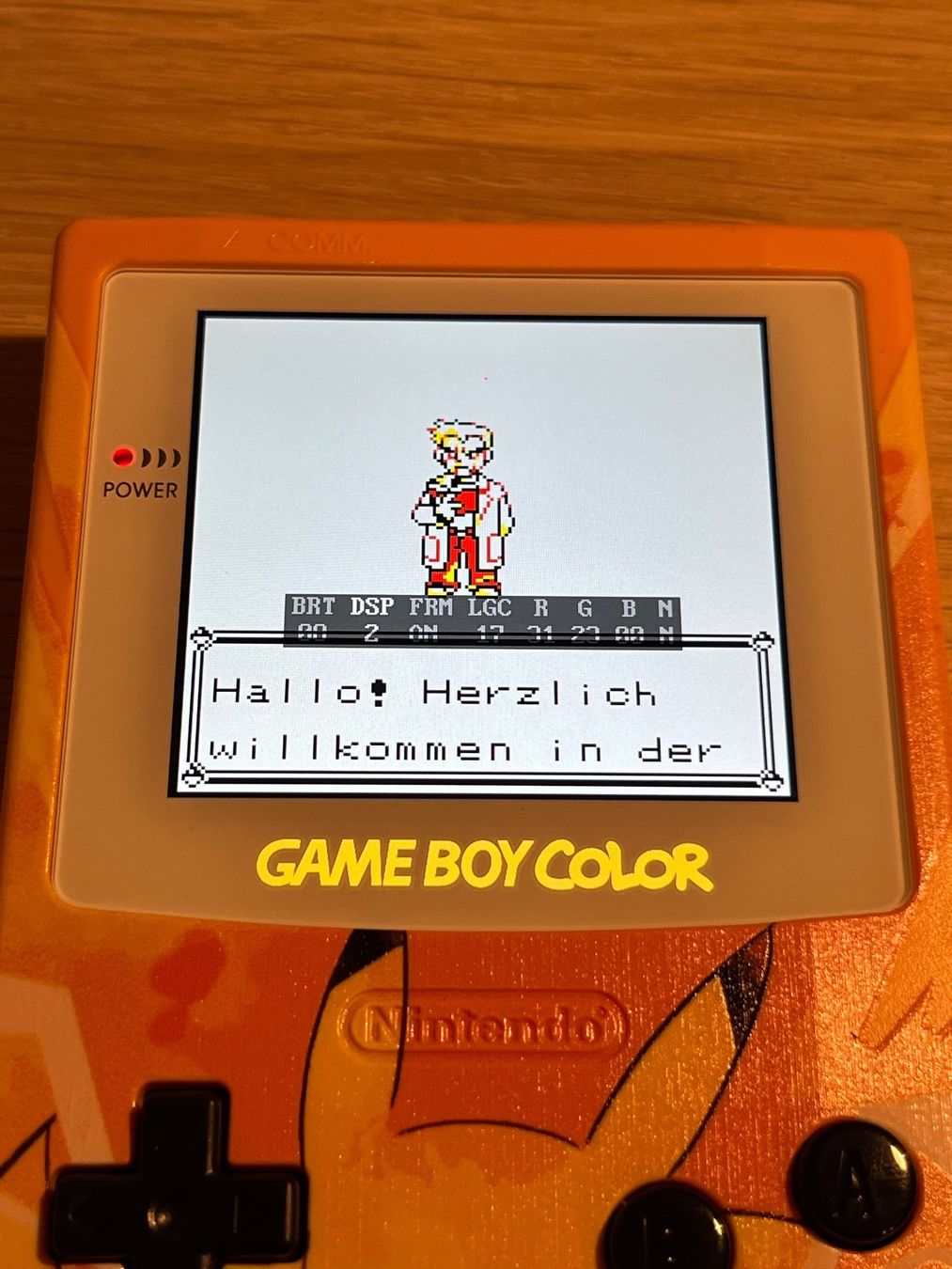 Nintendo Konsolen: Gameboy Color IPS Mod Pokemon Pikachu Nintendo – Gebraucht aus St. Gallen von  4