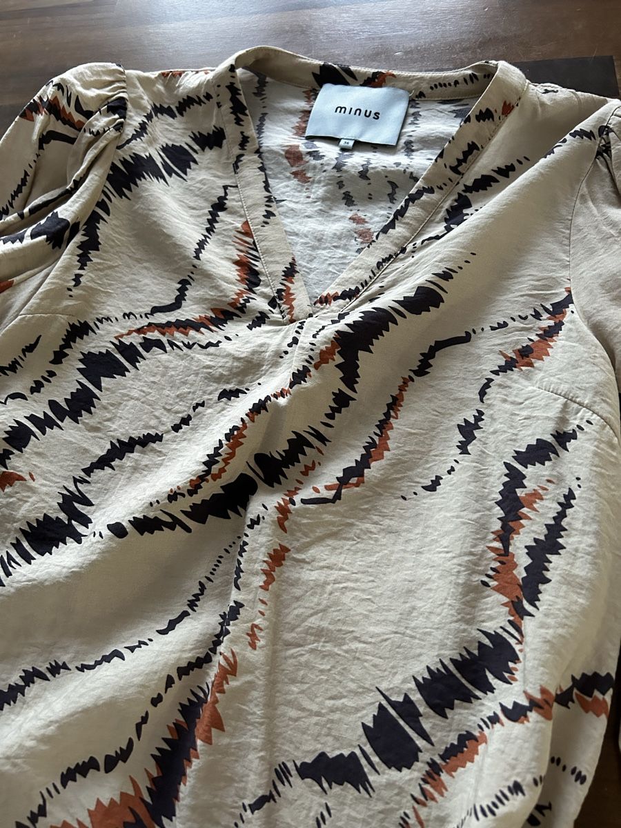 Blusen: MINUS Bluse Gr. 36(M)Skandi Muster Viskose – Neu (gemäss Beschreibung) aus Balsthal von LaLiLu77 4