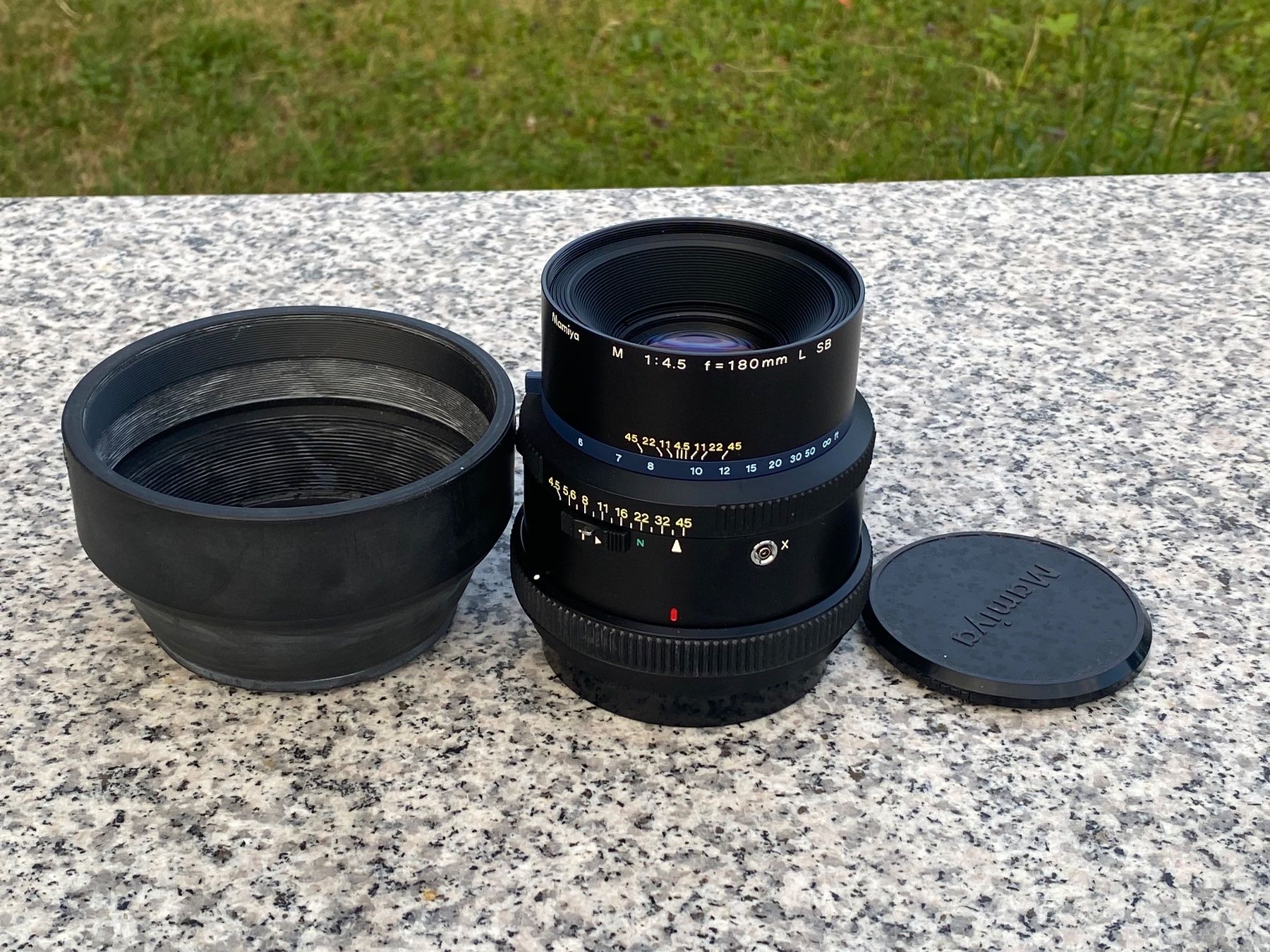 Mamiya Obiettivi: Mamiya M 180mm L – Usato da Gisikon venduto da sombenin