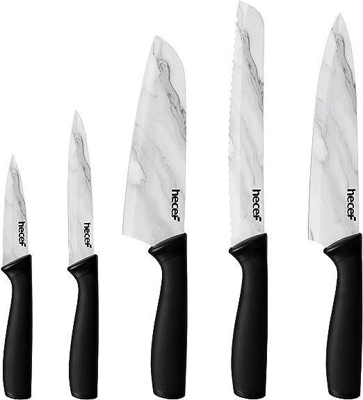 Messerset, 5-tlg Küchenmesser set Scharf | Kaufen auf Ricardo