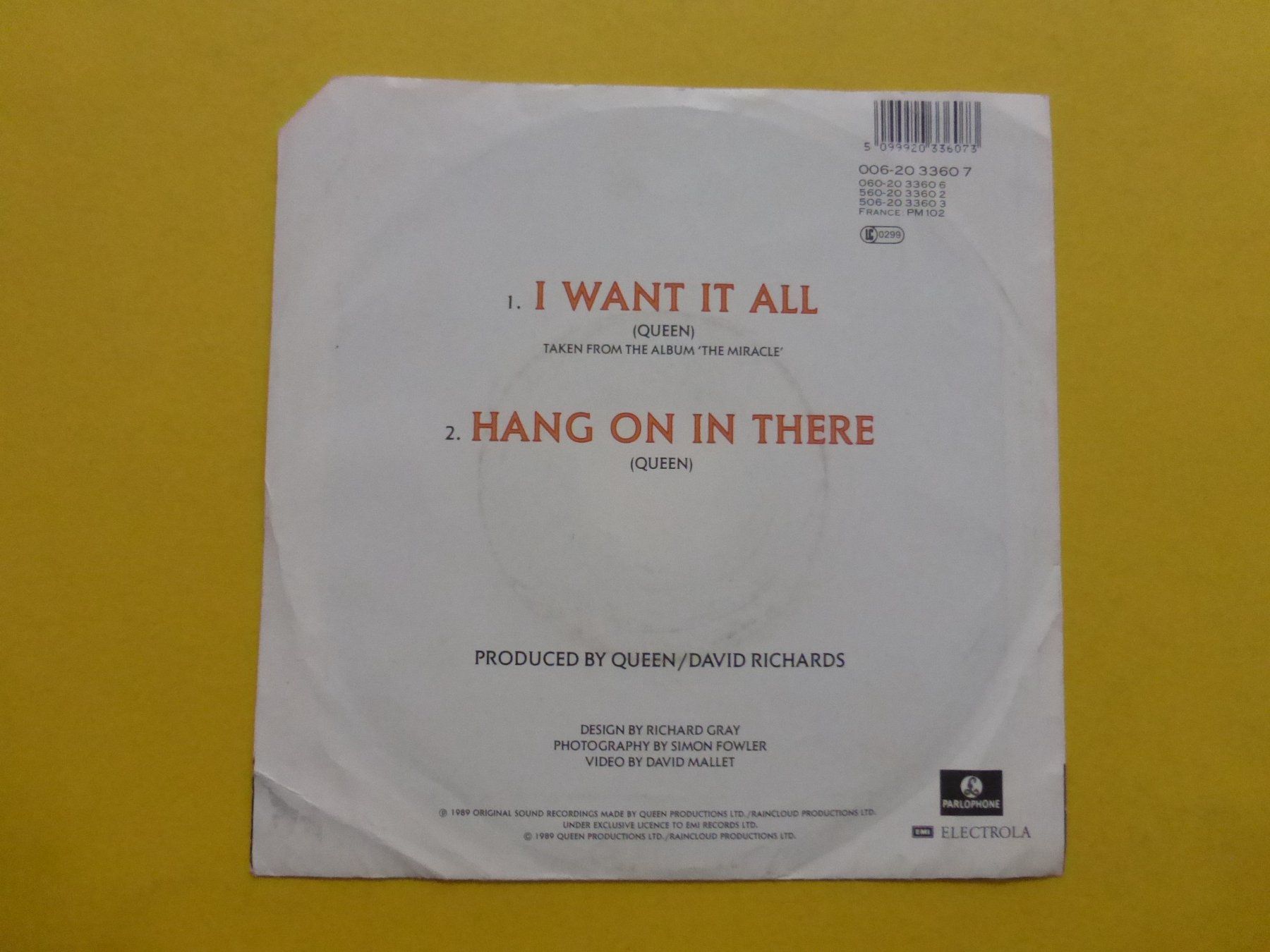 Dischi in vinile: Queen – I Want It All – Usato da Zürich venduto da Swiss57 1