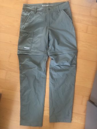 Wanderhose Reima grün 152 abzippbar sehr guter Zustand