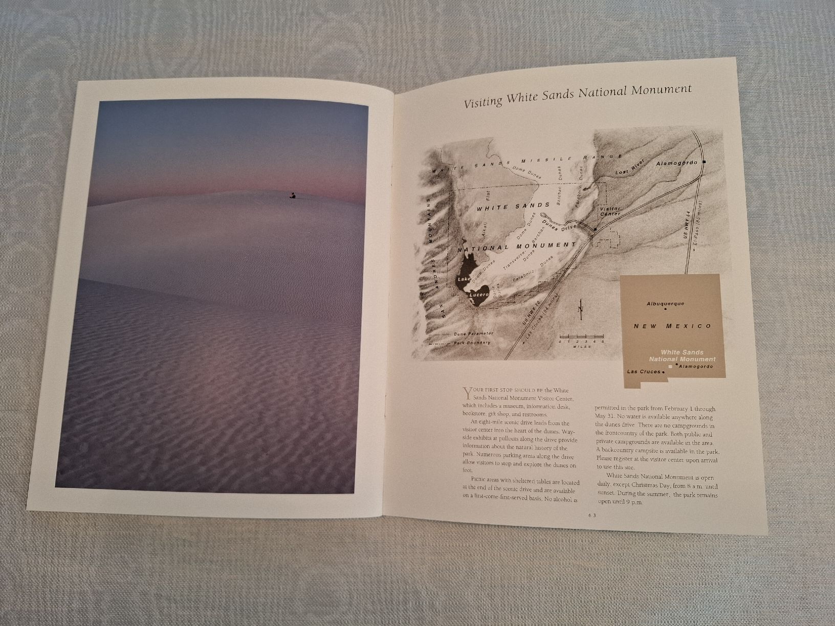 Riviste & Magazine: Katalog White Sands National Monument – Usato da Bäretswil venduto da Galada 8
