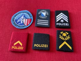 Vintage Polizei Abzeichen